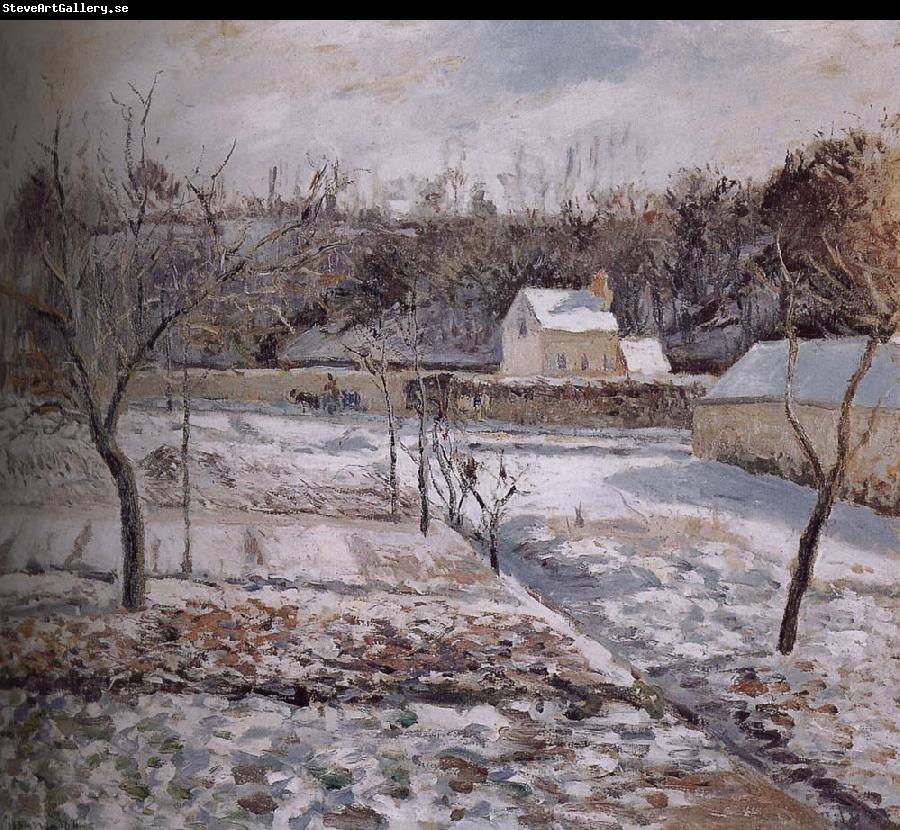 Camille Pissarro Snow